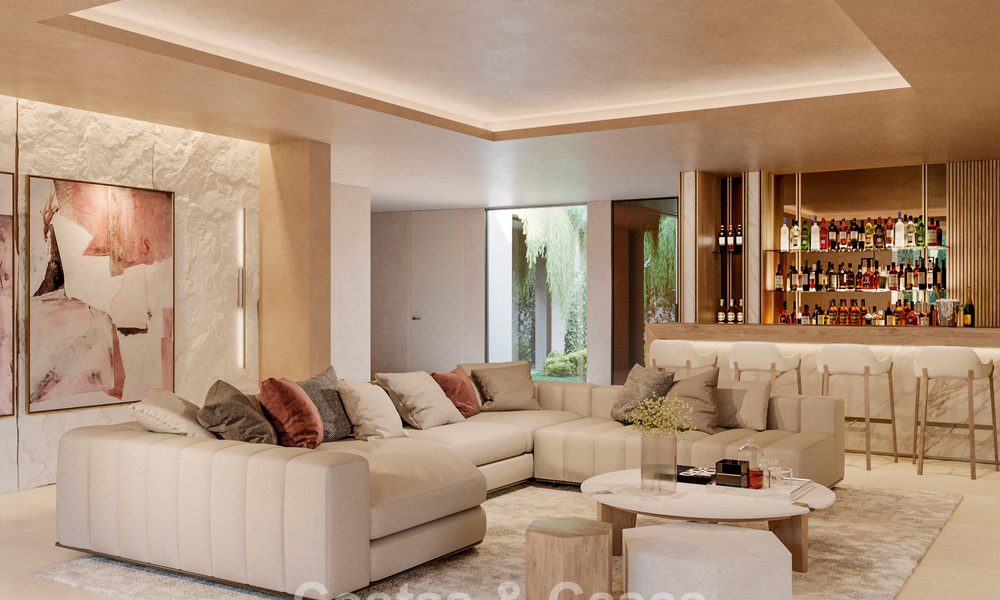 Sophisticated, single-storey, newly built villa for sale in a popular golf area of Nueva Andalucia, Marbella 788694