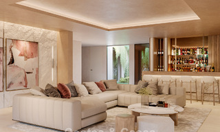Sophisticated, single-storey, newly built villa for sale in a popular golf area of Nueva Andalucia, Marbella 788694 