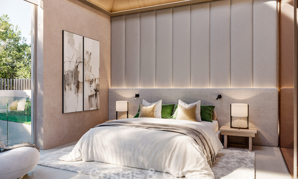 Sophisticated, single-storey, newly built villa for sale in a popular golf area of Nueva Andalucia, Marbella 788695