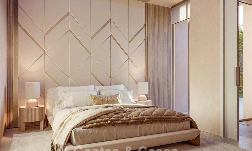 Sophisticated, single-storey, newly built villa for sale in a popular golf area of Nueva Andalucia, Marbella 788697