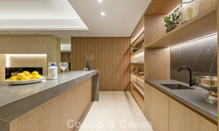 Minimalist luxury home with panoramic sea views for sale in a prestigious gated complex in Nueva Andalucia, Marbella 788599 