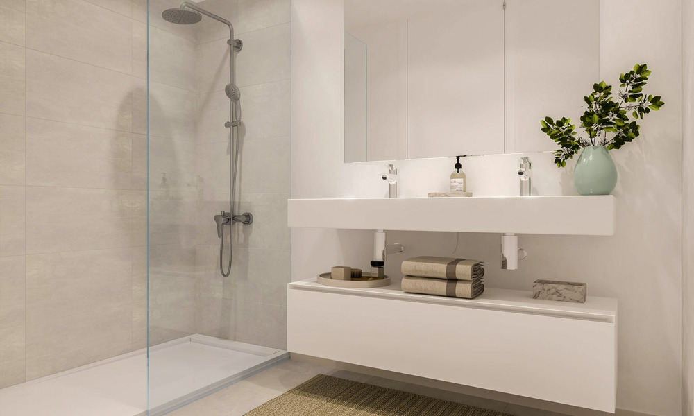 New, innovative apartments for sale on the golf course in Estepona 788656