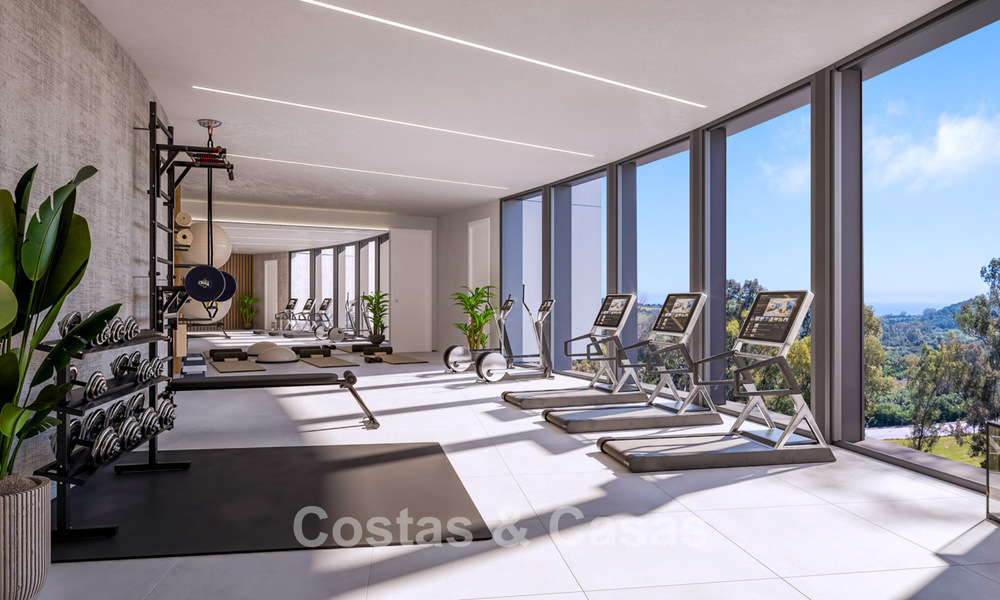 New, innovative apartments for sale on the golf course in Estepona 788659