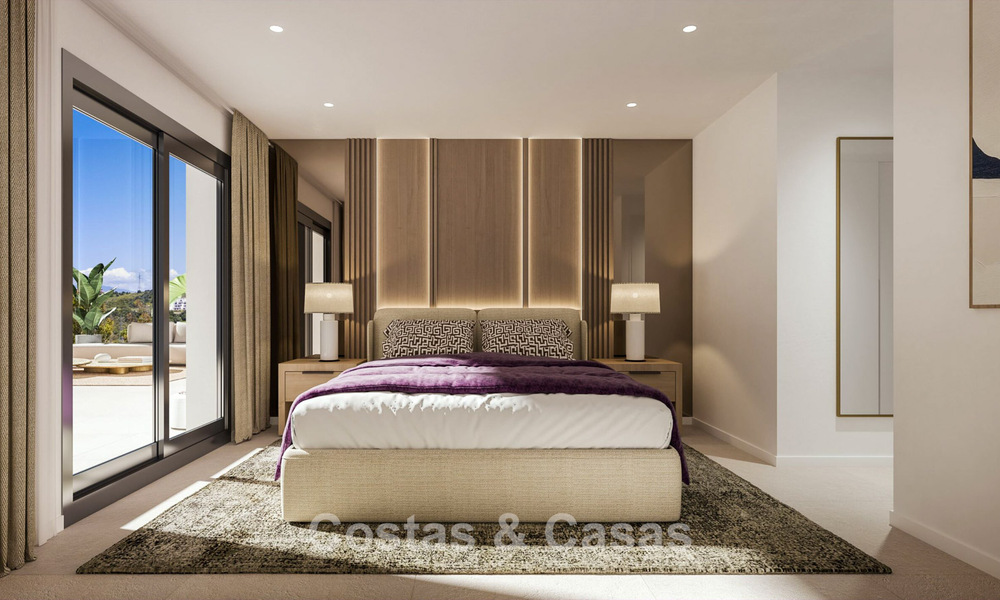 New, innovative apartments for sale on the golf course in Estepona 788661