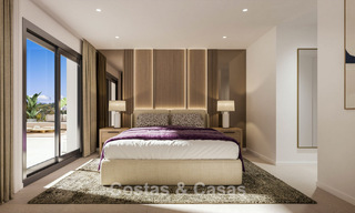 New, innovative apartments for sale on the golf course in Estepona 788661 