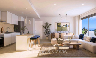 New, innovative apartments for sale on the golf course in Estepona 788664 