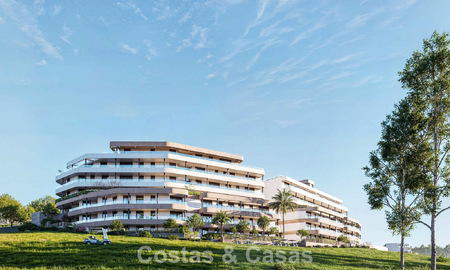 New, innovative apartments for sale on the golf course in Estepona 788666
