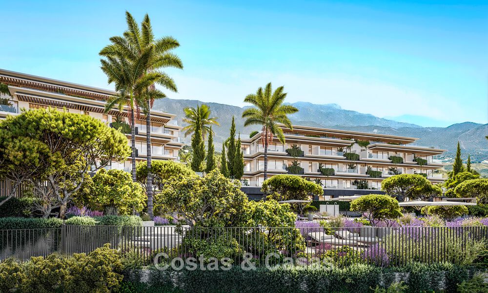 New-build apartments with innovative design for sale in the hills of Mijas, Costa del Sol 788819