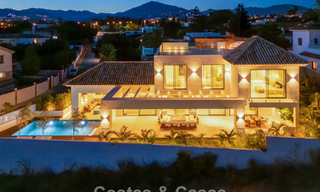 Move-in ready, contemporary luxury villa for sale within walking distance of the beach and town center of San Pedro - Marbella 788821 