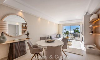 Modernized apartment with sea views for sale in a beachfront complex on the New Golden Mile between Marbella and Estepona 788797 