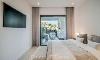 Modernly renovated ground floor apartment for sale in a prime gated complex in Sierra Blanca, Golden Mile, Marbella 789847 