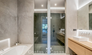 Modernly renovated ground floor apartment for sale in a prime gated complex in Sierra Blanca, Golden Mile, Marbella 789850 