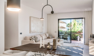 Modernly renovated ground floor apartment for sale in a prime gated complex in Sierra Blanca, Golden Mile, Marbella 789864 