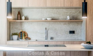 Modernly renovated ground floor apartment for sale in a prime gated complex in Sierra Blanca, Golden Mile, Marbella 789866 