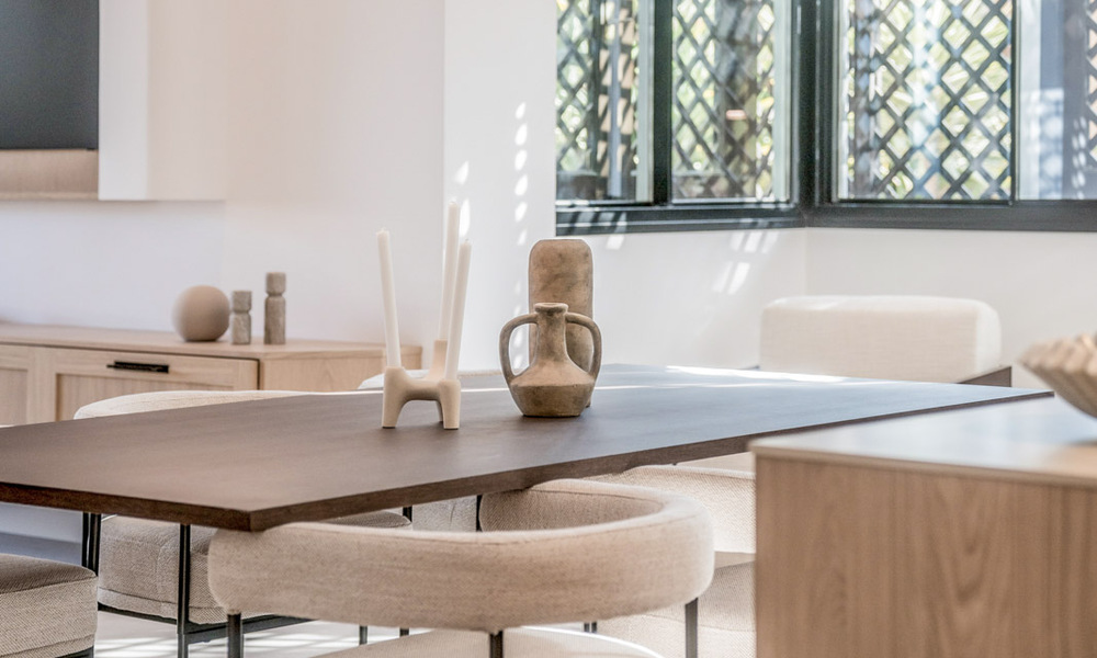 Modernly renovated ground floor apartment for sale in a prime gated complex in Sierra Blanca, Golden Mile, Marbella 789870