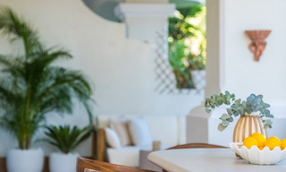 Modernly renovated ground floor apartment for sale in a prime gated complex in Sierra Blanca, Golden Mile, Marbella 789881 