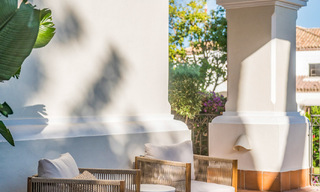 Modernly renovated ground floor apartment for sale in a prime gated complex in Sierra Blanca, Golden Mile, Marbella 789882 