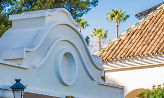 Modernly renovated ground floor apartment for sale in a prime gated complex in Sierra Blanca, Golden Mile, Marbella 789884 