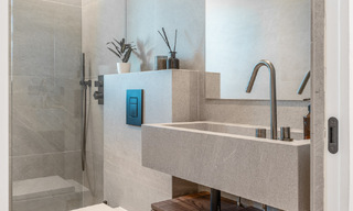 Modern renovated duplex penthouse with sea views for sale within walking distance of Puerto Banús, Marbella 789151 