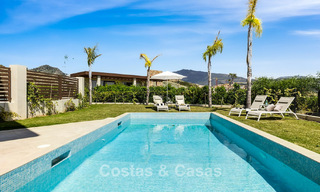 Move-in ready luxury villa with modern architecture and panoramic sea views for sale in Marbella - Benahavis 788927 