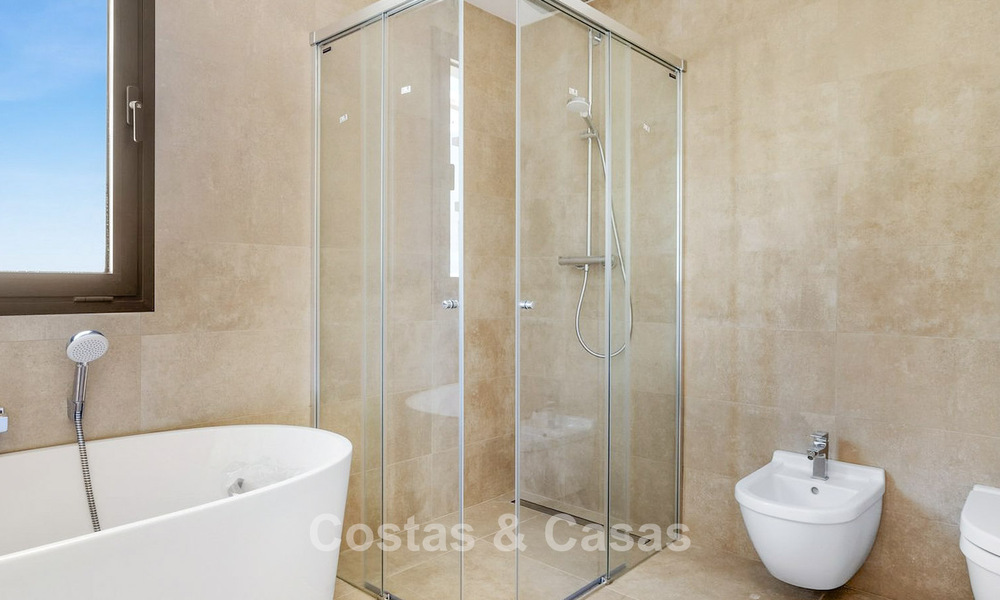 Move-in ready luxury villa with modern architecture and panoramic sea views for sale in Marbella - Benahavis 788928