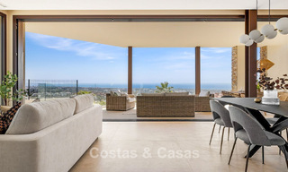 Move-in ready luxury villa with modern architecture and panoramic sea views for sale in Marbella - Benahavis 788929 