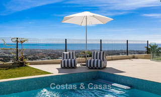 Move-in ready luxury villa with modern architecture and panoramic sea views for sale in Marbella - Benahavis 788930 