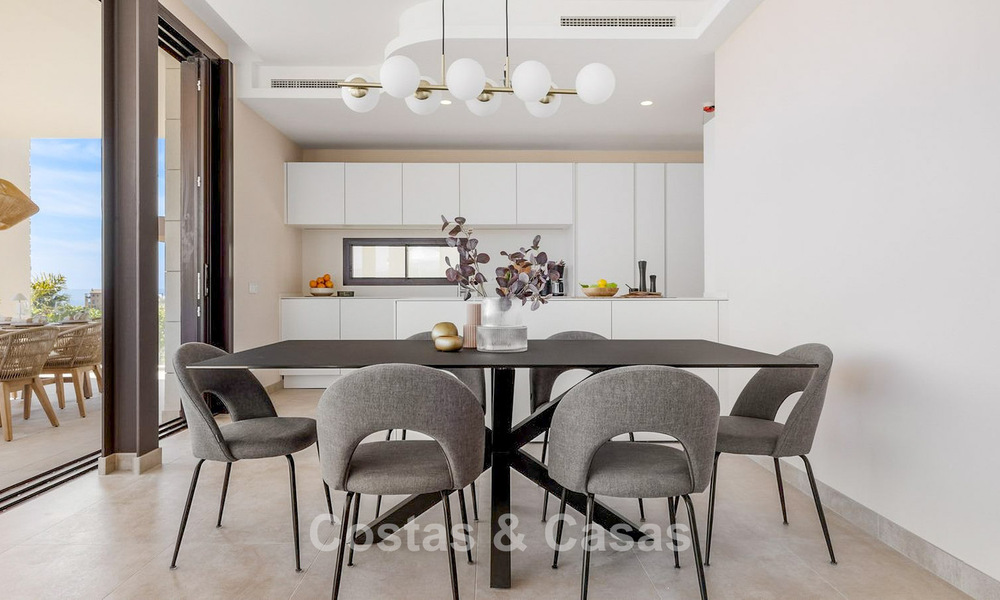 Move-in ready luxury villa with modern architecture and panoramic sea views for sale in Marbella - Benahavis 788936