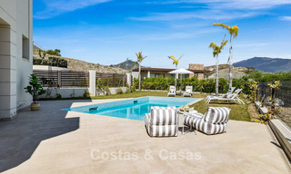 Move-in ready luxury villa with modern architecture and panoramic sea views for sale in Marbella - Benahavis 788942 
