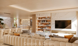 Elegant, single-storey, newly built villa for sale in a prime golf area of Nueva Andalucia, Marbella 789178 