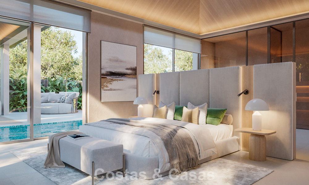 Elegant, single-storey, newly built villa for sale in a prime golf area of Nueva Andalucia, Marbella 789180