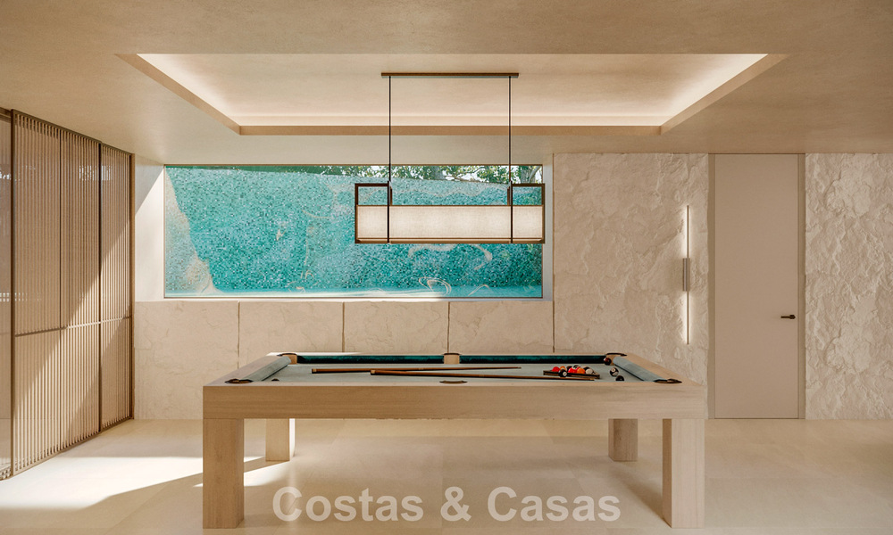 Elegant, single-storey, newly built villa for sale in a prime golf area of Nueva Andalucia, Marbella 789182