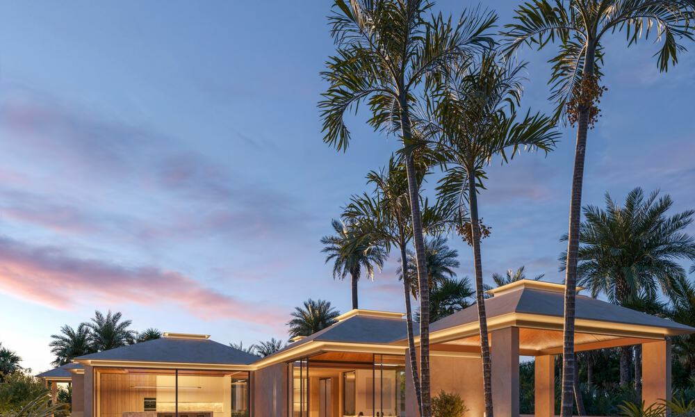 Elegant, single-storey, newly built villa for sale in a prime golf area of Nueva Andalucia, Marbella 789184