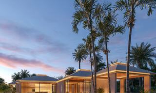 Elegant, single-storey, newly built villa for sale in a prime golf area of Nueva Andalucia, Marbella 789184 