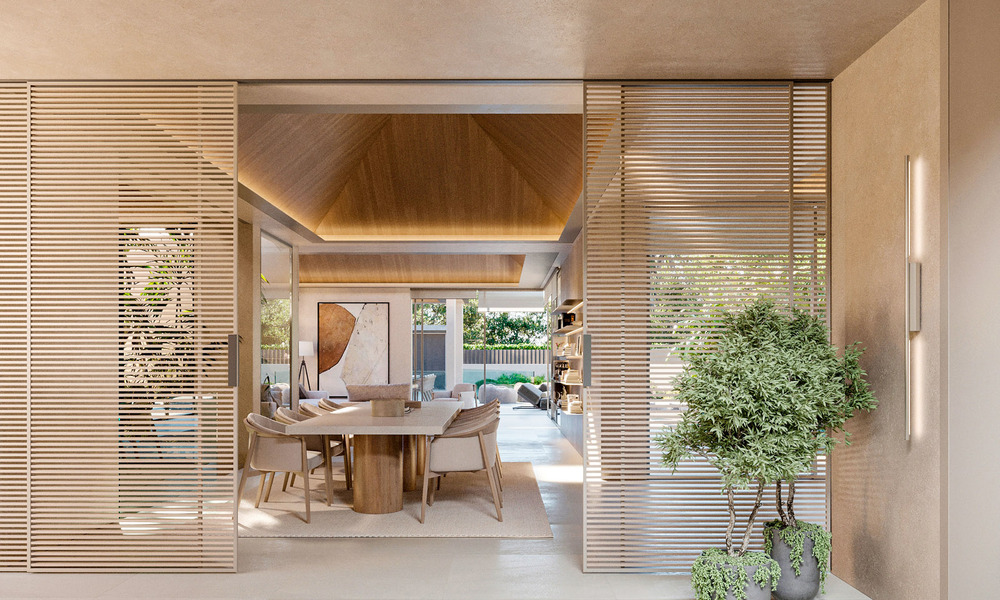 Elegant, single-storey, newly built villa for sale in a prime golf area of Nueva Andalucia, Marbella 789187