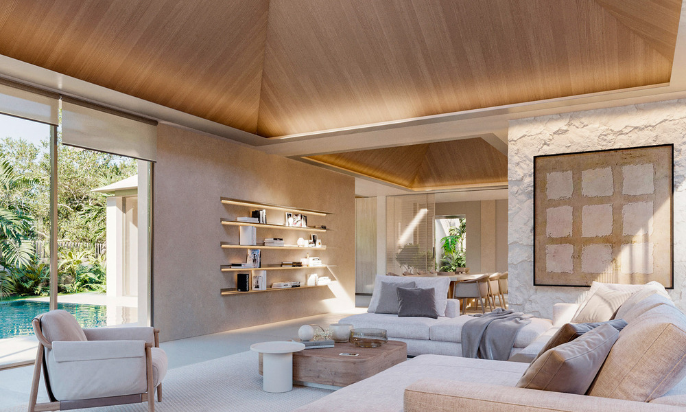 Elegant, single-storey, newly built villa for sale in a prime golf area of Nueva Andalucia, Marbella 789188