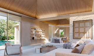 Elegant, single-storey, newly built villa for sale in a prime golf area of Nueva Andalucia, Marbella 789188 