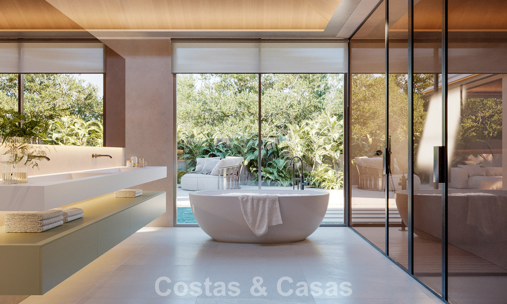 Elegant, single-storey, newly built villa for sale in a prime golf area of Nueva Andalucia, Marbella 789190