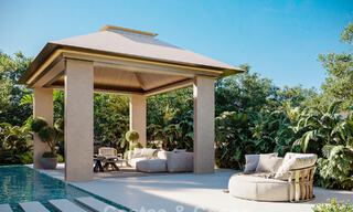 Elegant, single-storey, newly built villa for sale in a prime golf area of Nueva Andalucia, Marbella 789191 