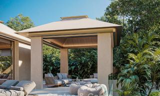 Elegant, single-storey, newly built villa for sale in a prime golf area of Nueva Andalucia, Marbella 789192 