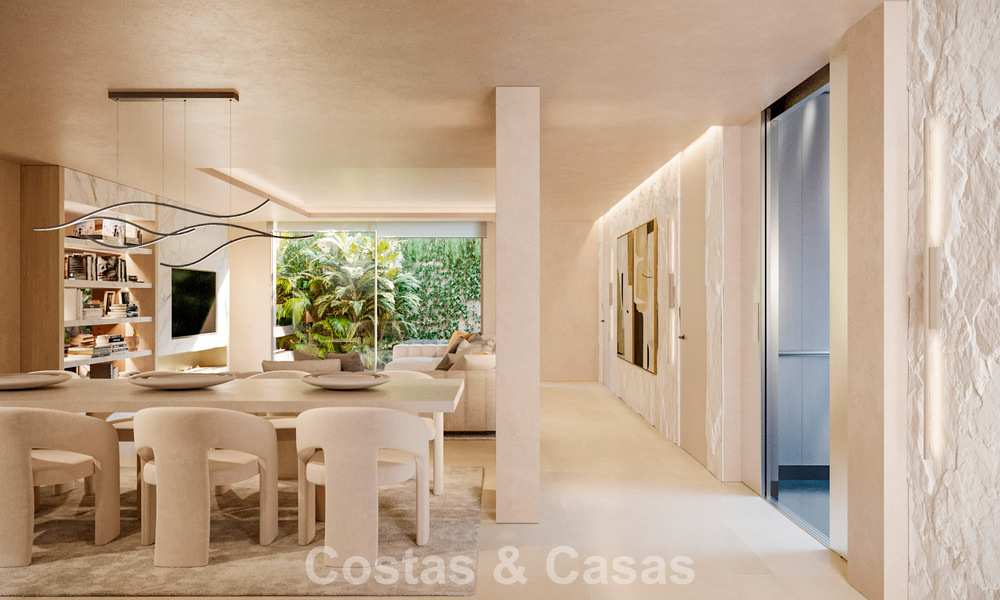 Elegant, single-storey, newly built villa for sale in a prime golf area of Nueva Andalucia, Marbella 789193