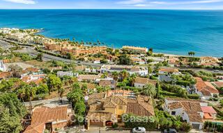 Authentic Mediterranean villa with modern interior and magnificent sea views for sale west of Estepona center 788977 
