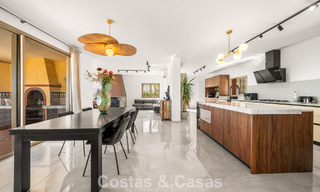 Authentic Mediterranean villa with modern interior and magnificent sea views for sale west of Estepona center 788980 