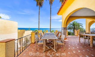 Authentic Mediterranean villa with modern interior and magnificent sea views for sale west of Estepona center 788983 