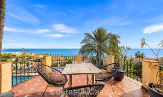 Authentic Mediterranean villa with modern interior and magnificent sea views for sale west of Estepona center 788987 