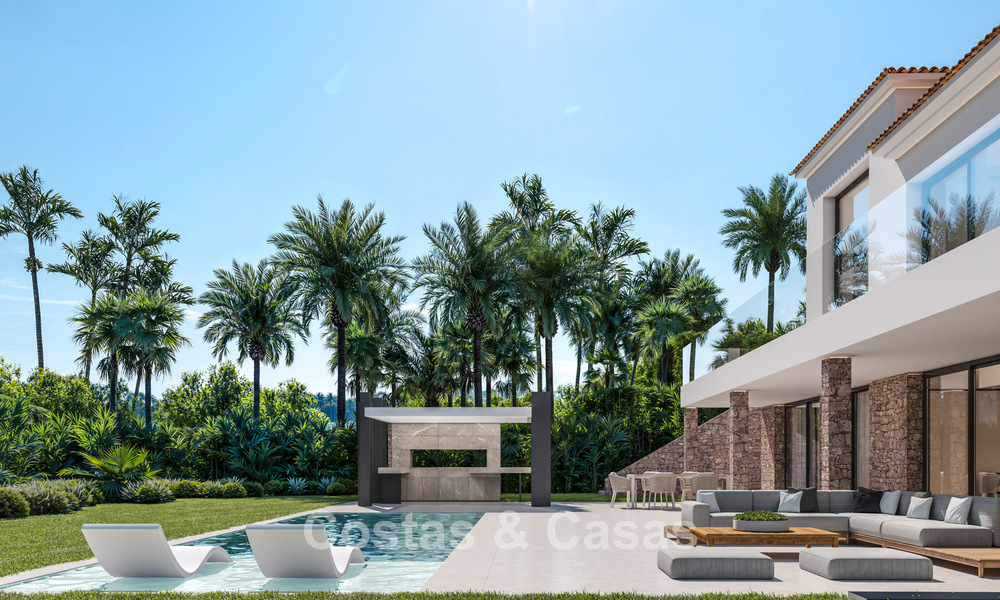 Luxuriously renovated, modern Mediterranean luxury villa for sale in the heart of Nueva Andalucia, Marbella 789052