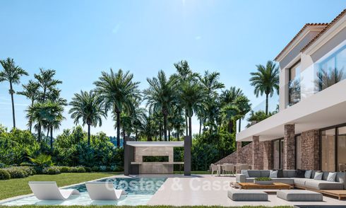 Luxuriously renovated, modern Mediterranean luxury villa for sale in the heart of Nueva Andalucia, Marbella 789052