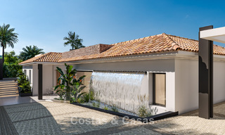 Luxuriously renovated, modern Mediterranean luxury villa for sale in the heart of Nueva Andalucia, Marbella 789053 