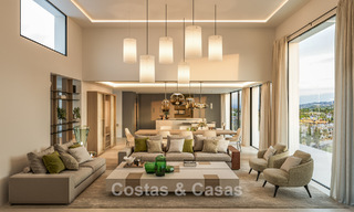 Luxuriously renovated, modern Mediterranean luxury villa for sale in the heart of Nueva Andalucia, Marbella 789065 