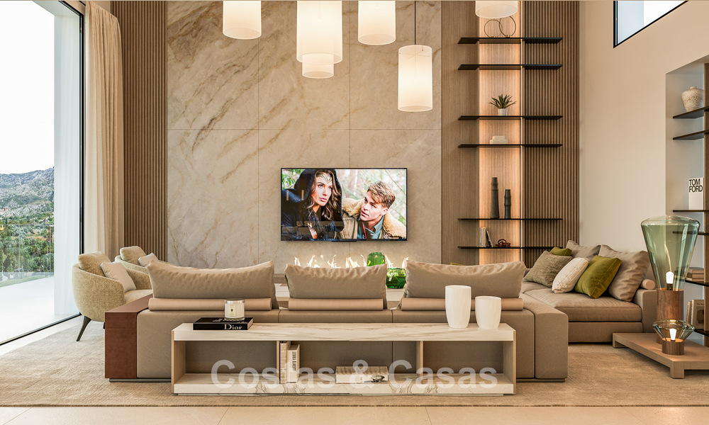 Luxuriously renovated, modern Mediterranean luxury villa for sale in the heart of Nueva Andalucia, Marbella 789066